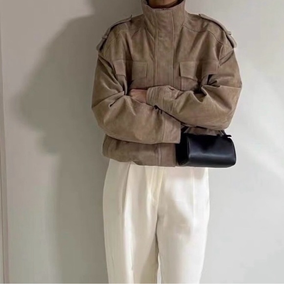 Zara Viral Suede Jacket S - Picture 3 of 8